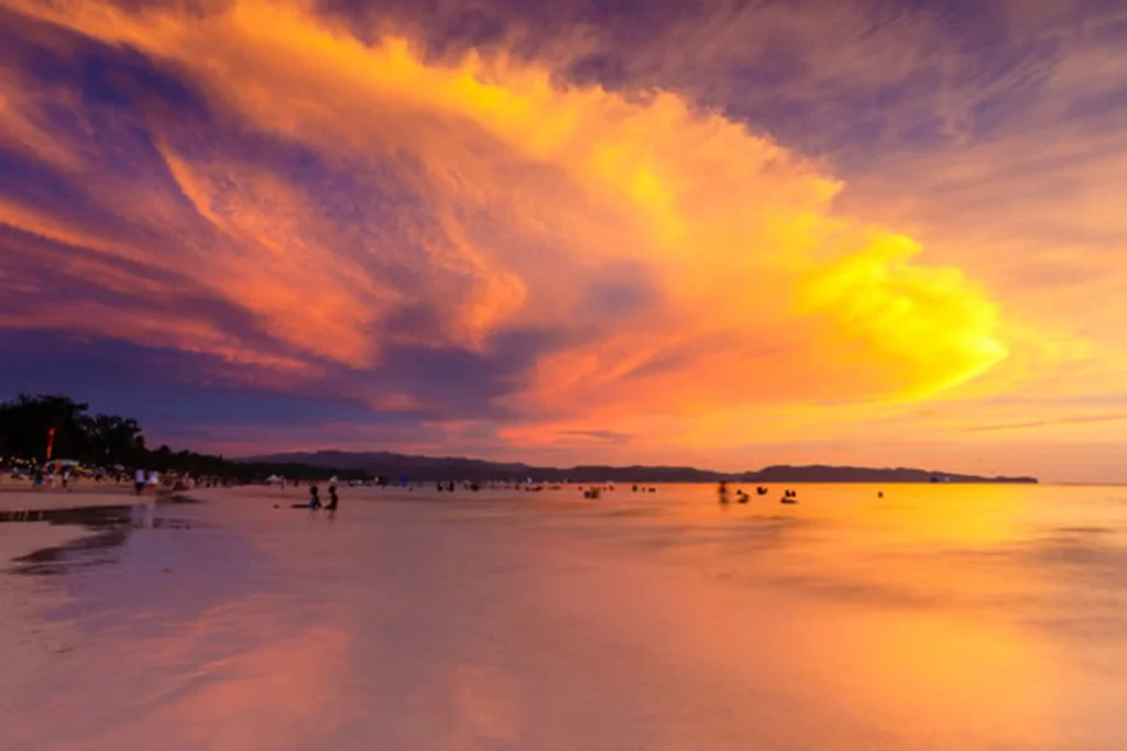 Boracay sunset afterglow