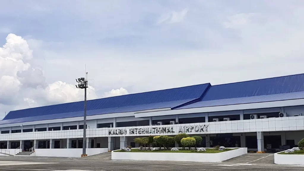 Front area of Kalibo Airport
