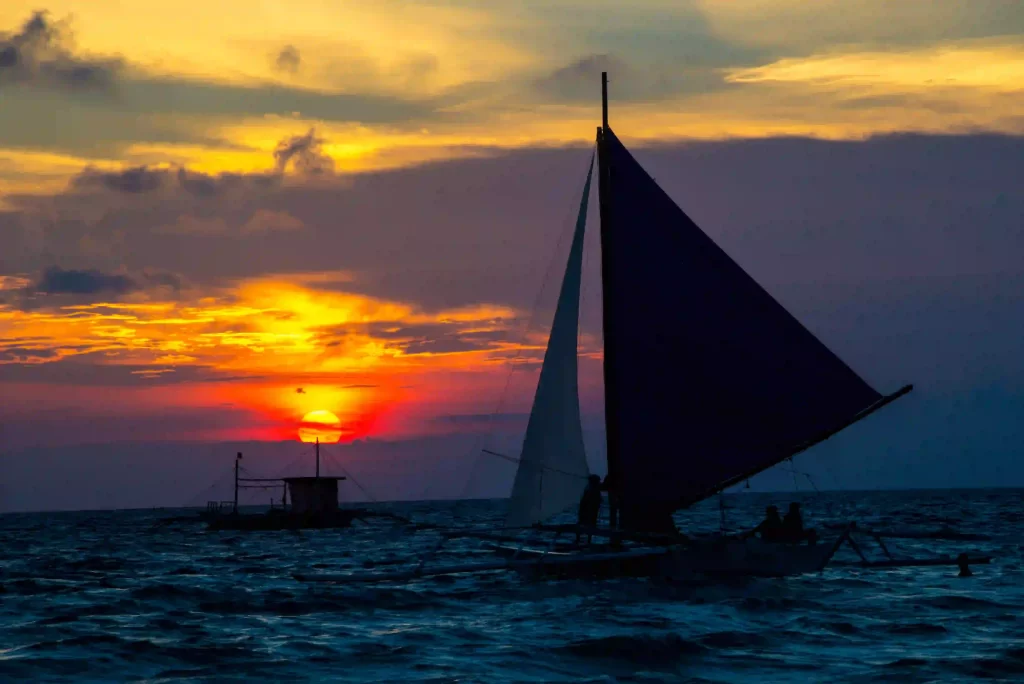 Parawsailing at White Beach Boracay