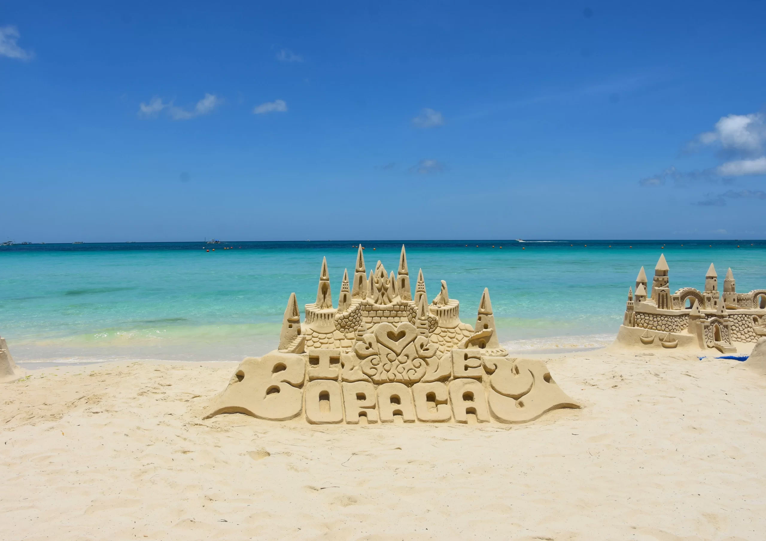 Sand Castle competition for Love Boracay