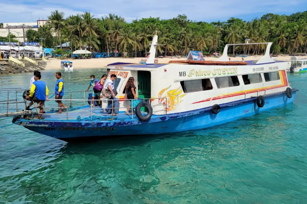 Boat at the Boracay Port