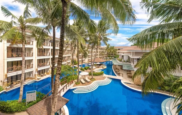 Family-friendly pool of Henann Lagoon Resort