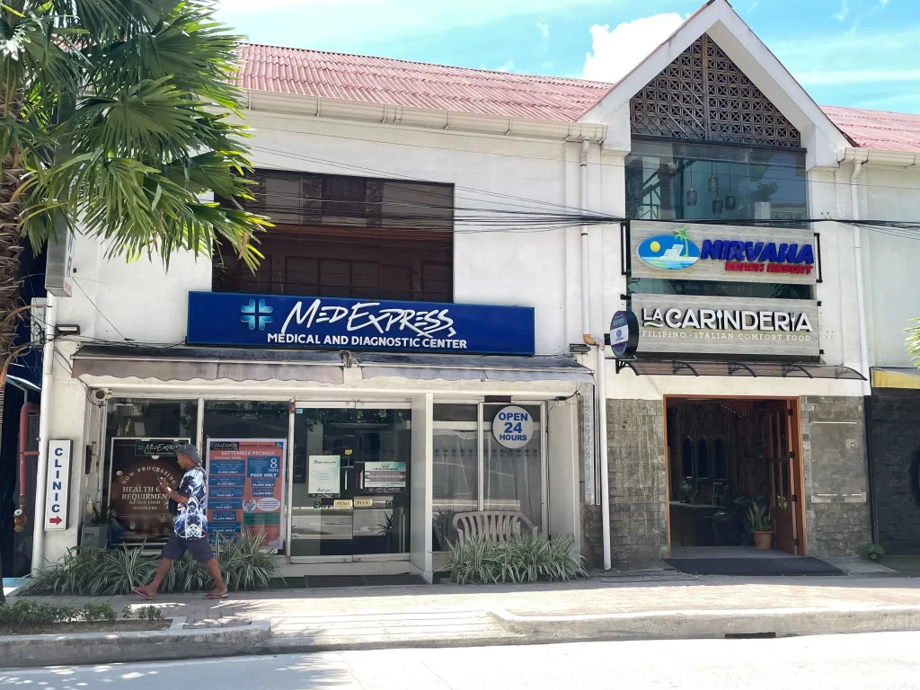 Hotel near a clinic in Boracay