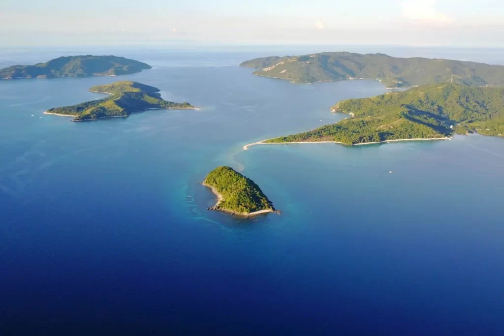 Aerial view of Romblon Island