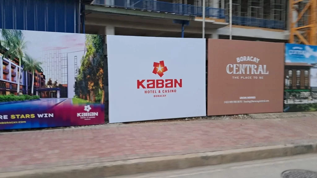 upcoming opening of Kaban Hotel and Casino Boracay in Station 0